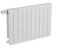 Radiateur Aluminium PLANO 500/80 10 Éléments Blanc -