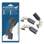 Paire de charbons pour meuleuse à disque 230 mm ADEGSO AD-50619 | SQES Tunisie
