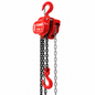 Palan manuel à chaîne TOHO avec hauteur de levage 3 m, disponible en capacités 1 T, 2 T, 3 T et 5 T pour opérations de levage compatibles.
