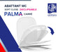 Abattant Wc - Carré - Soft close - En ABS - Palma - 35x45cm - SQES