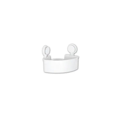 Etagère Douche d'Angle Ventouse sans Perçage - BLANC - SQES