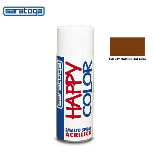 Peinture Spray Marron RAL 8004 - 400ml - Happy Color - Saratoga 
sqes 
saratoga tunisie
happy  color tunisie 
