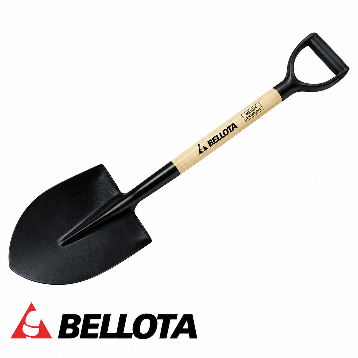 Pelle pointue avec manche bois poignée D BELLOTA SV1DH creusement terre gravats jardinage agriculture chantier | SQES Tunisie
