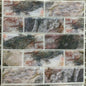 Lot de 10 Panneaux Mural Adhésif - Imitation pierre naturelle 3D - 35*35*0.8 cm (N°06) - SQES