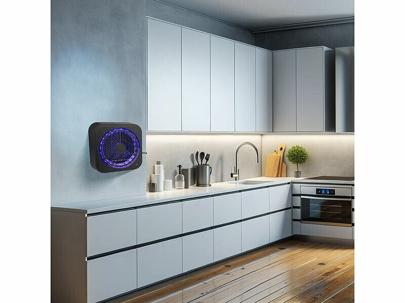 Piège à insectes mural UV 12 W GM-40LC noir