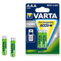 VARTA Pile Rechargeable Recycled LR3 BP2 800mAh - Pack de 2