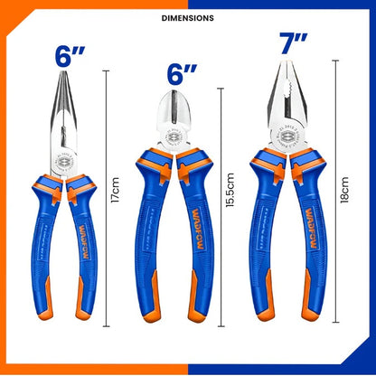 Jeu 3 Pinces Professionnelles - SQES