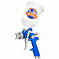 Pistolet à Peinture Pneumatique HVLP 1.4mm 600cc/h WADFOW WGA1506 — Carrosserie Finition Vernis Compresseur | SQES Tunisie
