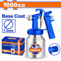 Pistolet à peinture pneumatique WADFOW WGA1561, buse standard 1,5 mm, godet 1 L, pression 3–4 bar et consommation d’air 42–71 L/min pour couches de base compatibles | SQES Tunisie
