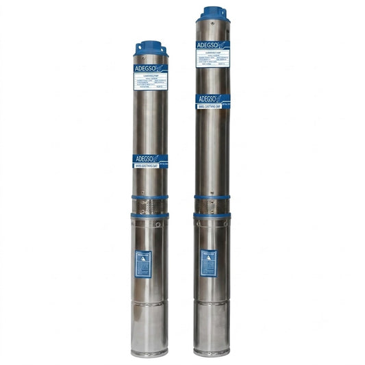 Pompe immergée pour forage ADEGSO AD-40209 2 HP 1 500 W — Pompe de forage IP68 Réf. AD-40209 | SQES Tunisie
