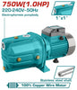 Pompe à Jet Auto-Amorçante TOTAL TWP64006 750W 1CV Refoulement 45m 3600 L/h — SQES Tunisie
