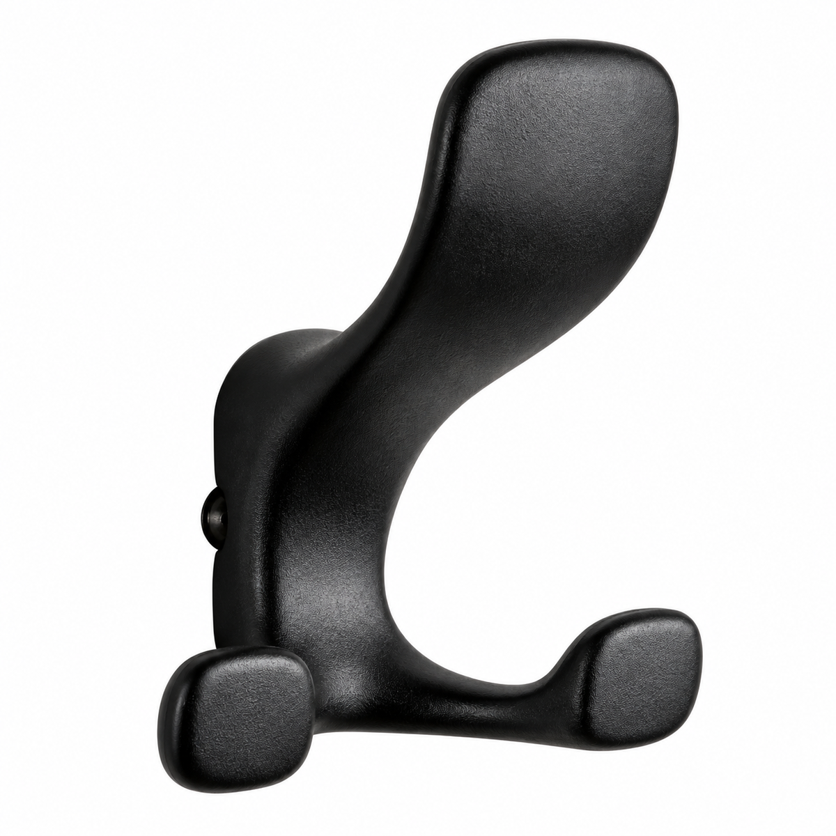 Porte-manteaux aluminium noir FBS GROUP JY-Y02 pour rangement mural et aménagement intérieur.