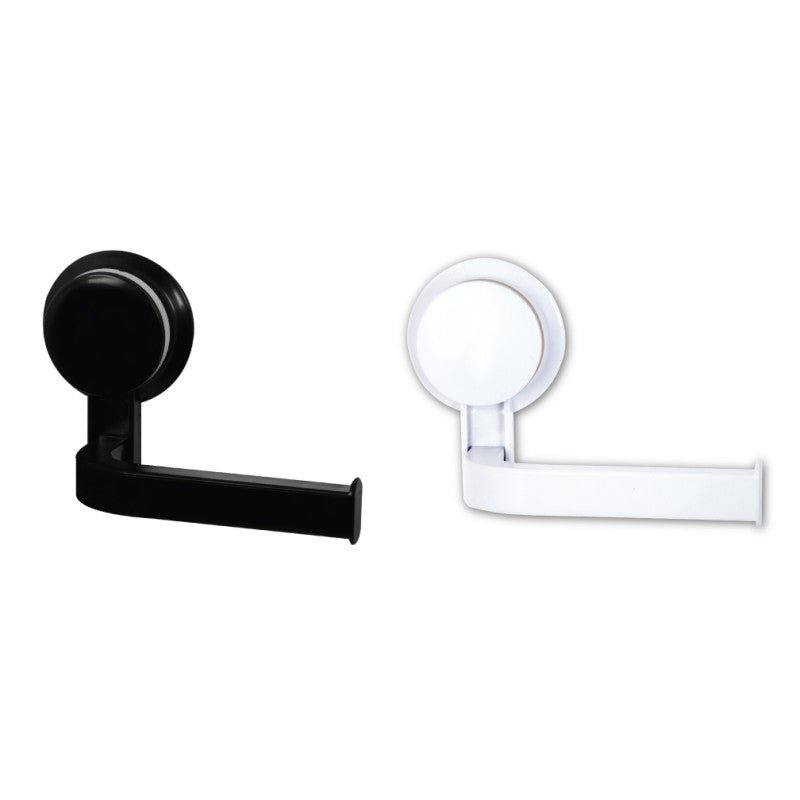 PORTE PAPIER TOILETTE VENTOUSE EN ABS BLANC EJIM