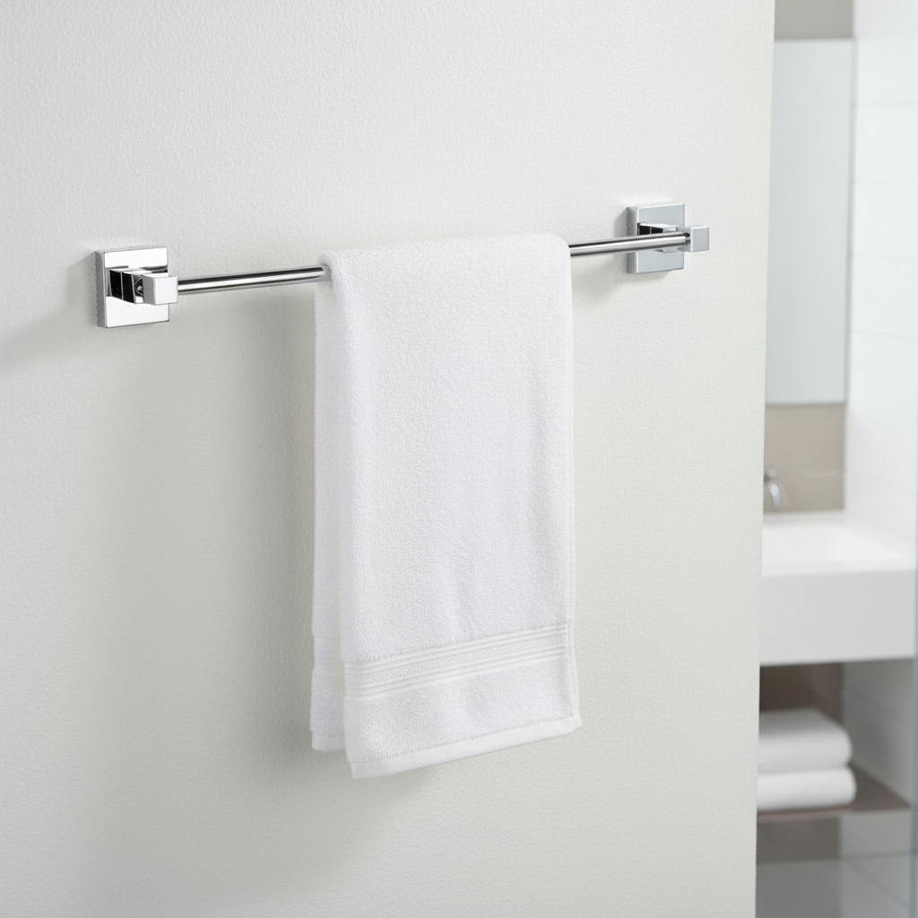 Porte-serviettes chrome Camero série MIA