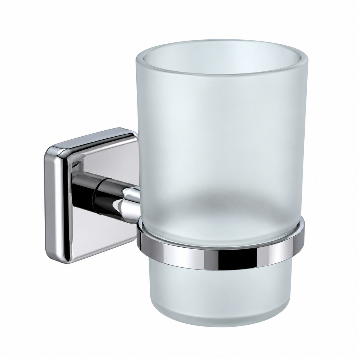 DUXXA Porte Verre Carré A.2504 CR — Accessoire Salle de Bain Réf. 4160AXE2504 | SQES Tunisie
