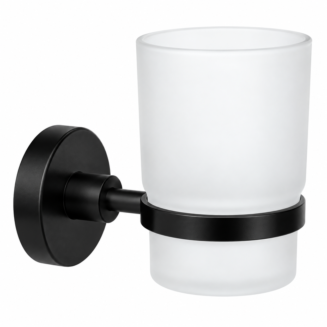DUXXA Porte Verre Natura A.1604 Noir — Accessoire Salle de Bain Réf. 4160AXE1604 | SQES Tunisie
