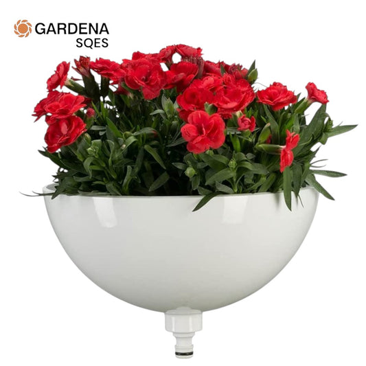 Pot de Fleurs ClickUp GARDENA Réf. 11320-20 — Fixation Balcon Rambarde Sans Outils, Résistant UV, Jardin Vertical Terrasse | SQES Tunisie
