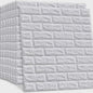 Panneaux muraux adhésifs 3D - Anti-Humidité - Anti-Bruit - Décoration BLANC