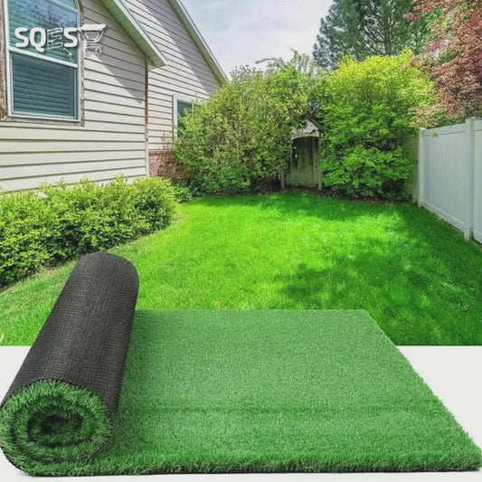 Gazon Artificiel 30 mm - Pelouse Synthétique - Rouleau faux herbe pour balcon et jardin