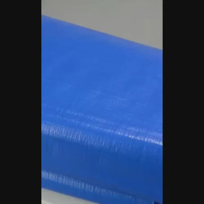 Bâche de protection Multiusages PVC BLEU 6x8m WADFOW