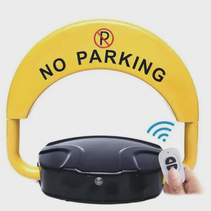 Barrière automatique avec 2 commandes de parking pour voitures