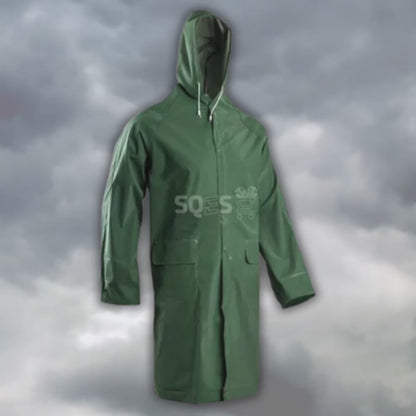 Manteau Imperméable Vert,  Manteau de protection Anti Pluie XL