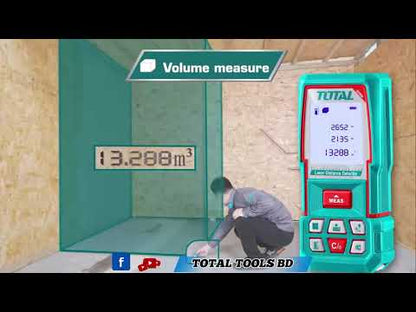 Télémètre Laser TOTAL TMT57026 - Mesure Distance 0,05-70m - Précision ±2mm