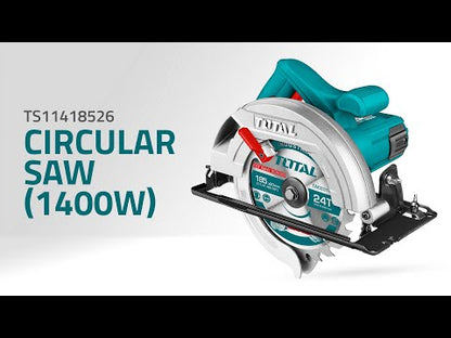 Scie circulaire - 1400w - 185mm