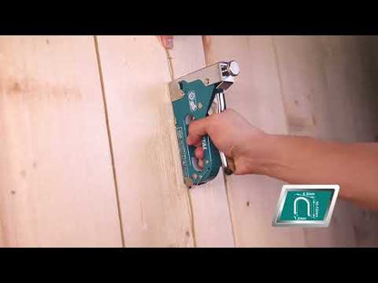 TOTAL Agrafeuse Professionnelle 4-14mm - Agrafage Précis THT311425