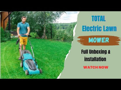 Tondeuse à Gazon TOTAL 1600W - Moteur Induction 38cm Professionnelle