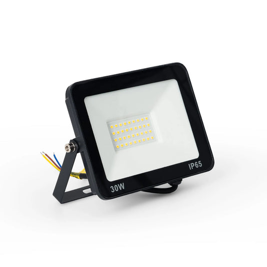 Projecteur LED 30W - 6500K, Luminaire Exterieur Pour Patio, Terrasse, Jardin, Garage, Usine - SQES