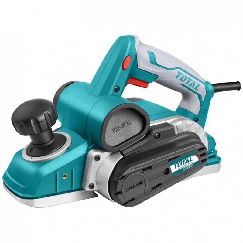 Rabot Électrique TOTAL TL108236 1050W 16000tr/min Largeur 82mm Profondeur 3mm Base Aluminium Bleu — SQES Tunisie
