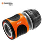 Raccord d'Arrosage AquaStop 13 mm (1/2") et 15 mm (5/8") GARDENA Réf. 18213-20 — Arrêt Automatique, Double Compatibilité, Connexion Rapide, Arrosage Jardin | SQES Tunisie
