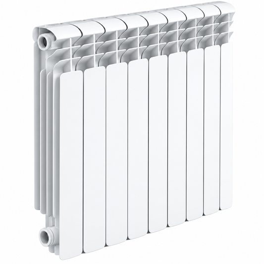 DURATHERM – Radiateur aluminium blanc entraxe 500 mm, 8 à 14 éléments, 1040 à 1820 W, 130 W par élément à ΔT50, chauffage central | SQES Tunisie

