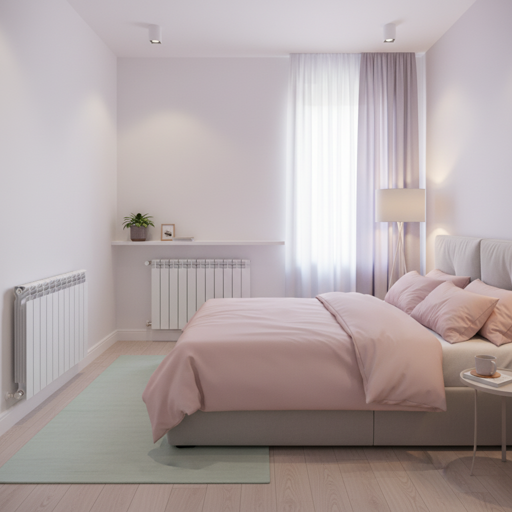 Radiateur ECO/LINE blanc chambre