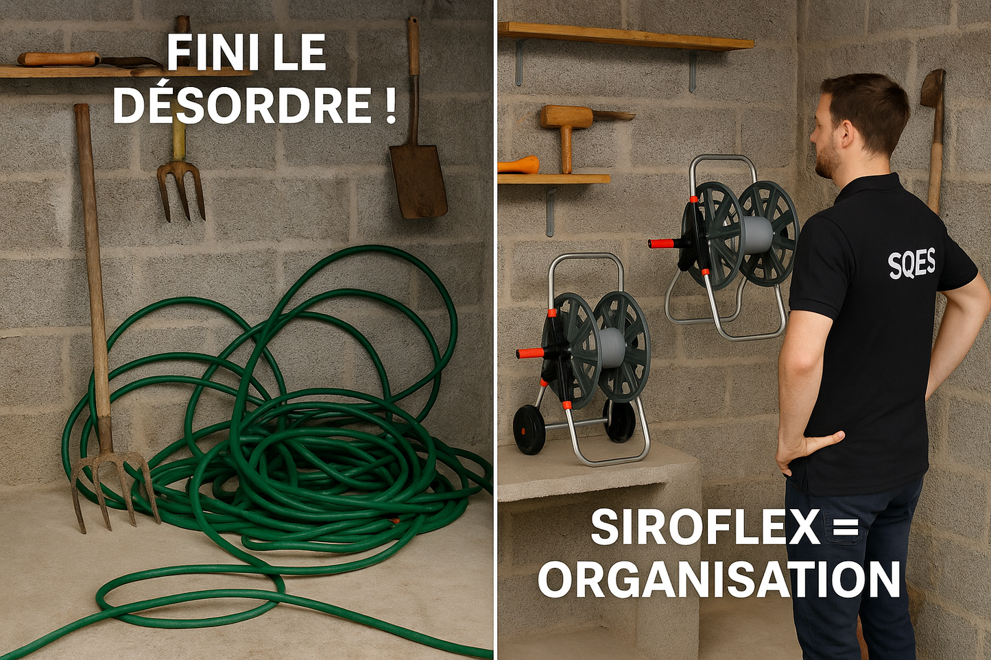 Rangement - Désordre vs Organisation parfaite