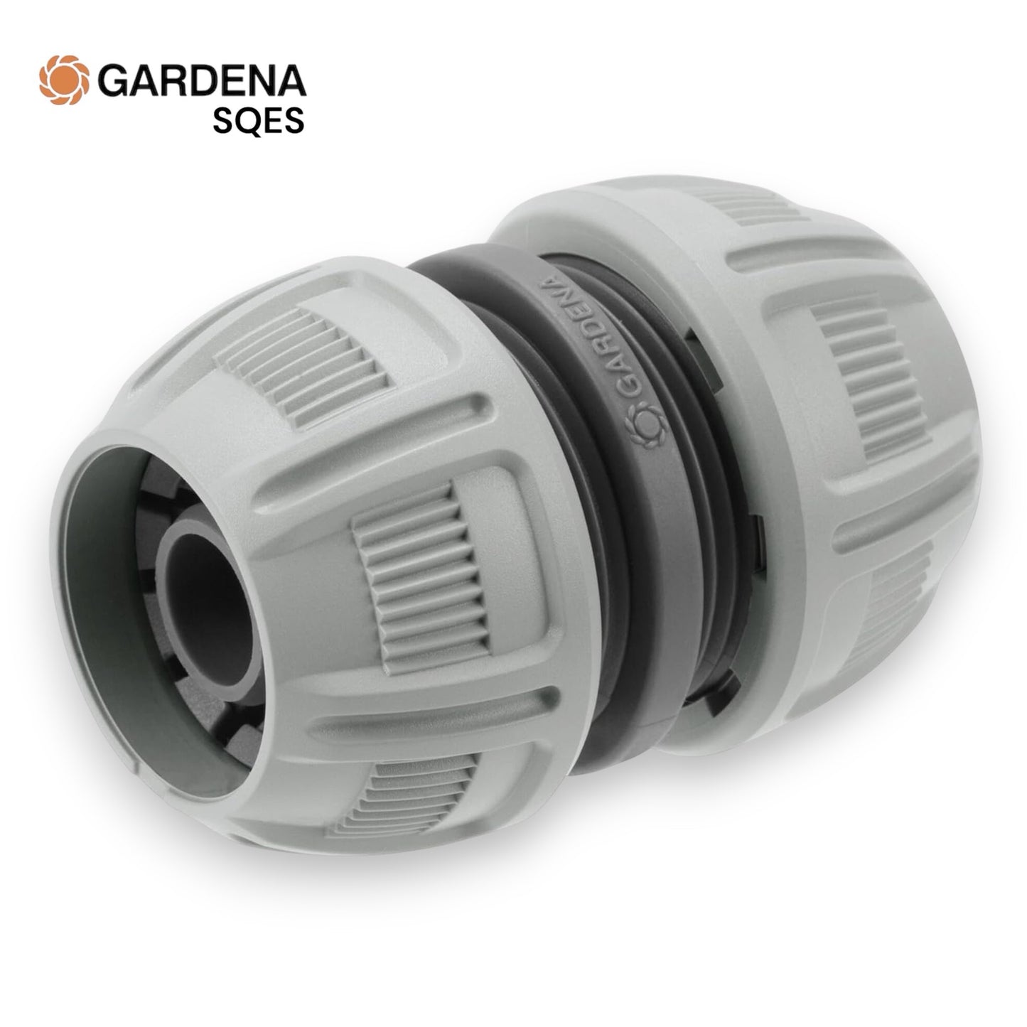 Réparateur de Tuyau d'Arrosage 13 mm (1/2") et 15 mm (5/8") GARDENA Réf. 18232-20 — Double Compatibilité, Réparation Rapide, Connexion Étanche Sans Outils | SQES Tunisie
