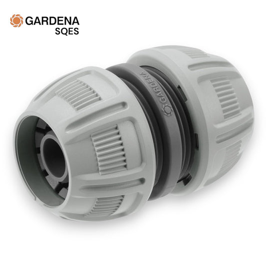 Réparateur de Tuyau d'Arrosage 13 mm (1/2") et 15 mm (5/8") GARDENA Réf. 18232-20 — Double Compatibilité, Réparation Rapide, Connexion Étanche Sans Outils | SQES Tunisie
