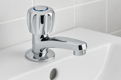Robinet de lavabo Salakta installé