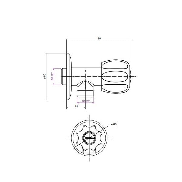ROBINET DE TOILETTE SALAKTA SOPAL - SQES