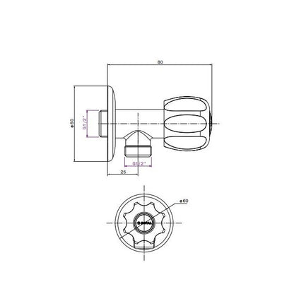 ROBINET DE TOILETTE SALAKTA SOPAL - SQES