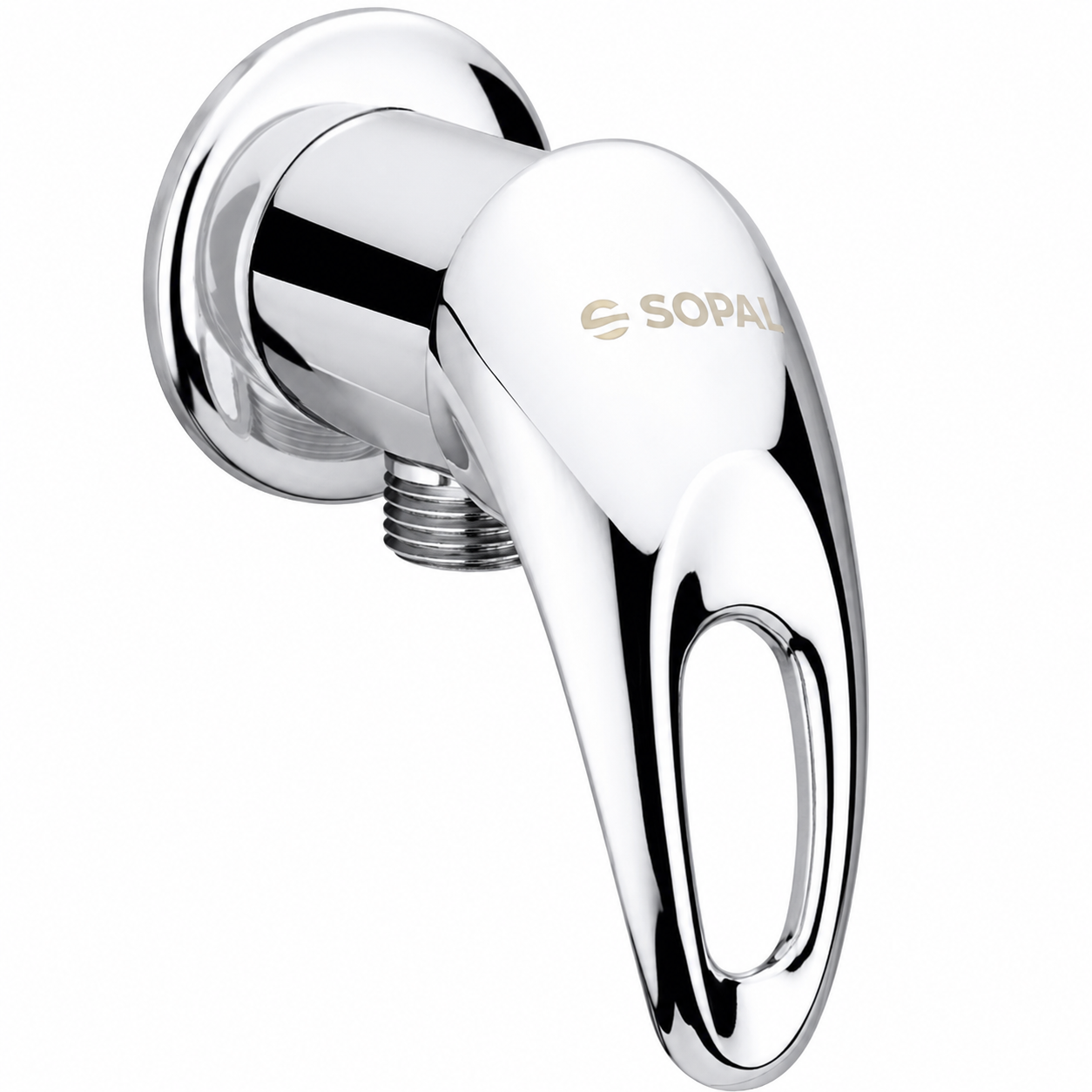 Robinet de Toilette SOPAL Série Djerba 0609A04 — Tête Céramique Économie d'Eau Chromé NF EN ISO 1456 WC | SQES Tunisie
