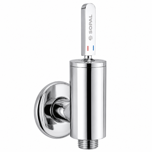 Robinet de Toilette SOPAL Série NABEUL — Joystick Céramique Flexible avec Support Made in Tunisia Réf. 06BZA04