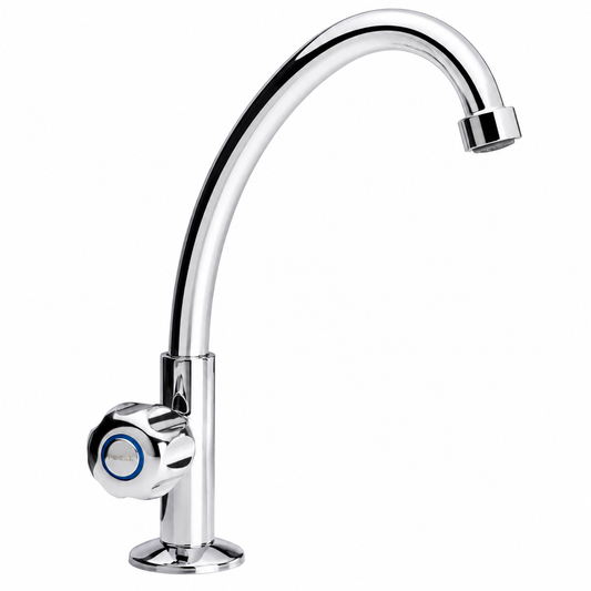 Robinet Vertical SOPAL Série Salakta 04BPA04 — Tête Céramique Chromé NF EN ISO 1456 Lavabo Salle de Bain | SQES Tunisie
