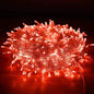 Guirlande De Fête Lumineuse Décorative Étanche Fil Multifonction 10 M - Rouge - SQES