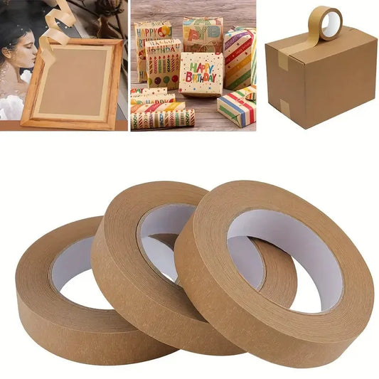 Ruban emballage papier kraft marron Boss Tape – 100% recyclable et biodégradable, alternative écologique au plastique

