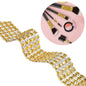 Ruban strass adhésif Boss Tape gold 24mm x 400mm – décoration scintillante vêtements, accessoires, chaussures et événements
