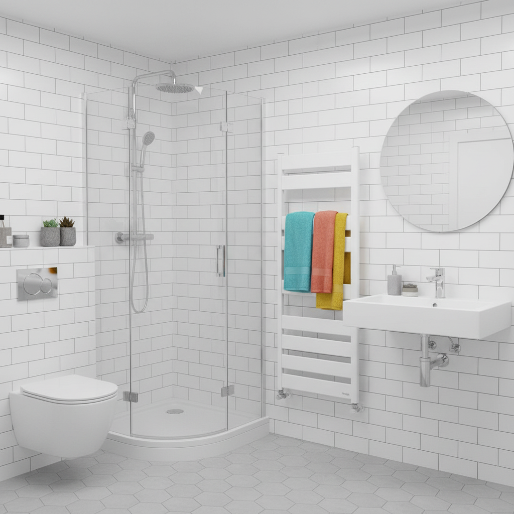 Salle de bain compacte