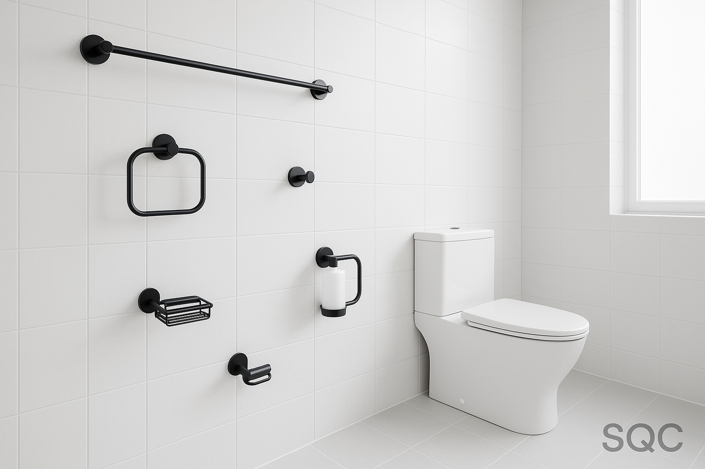 Salle de bain spacieuse