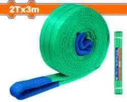 Ceinture de Levage - Sangle - Elingue plate double – 2T - 3 Metre - SQES